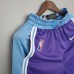 2022 Los Angeles Lakers City Edition Purple NBA Shorts-3337222