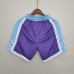 2022 Los Angeles Lakers City Edition Purple NBA Shorts-3337222