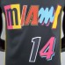 2022 Season herro#14 Miami Heat City Edition Black NBA Jersey-9015841