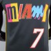 2022 Season herro#7 Miami Heat City Edition Black NBA Jersey-263958
