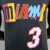 2022 Season herro#3 Miami Heat City Edition Black NBA Jersey-6483471