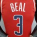 75th Anniversary beal#3 Washington Wizards Red White and Blue NBA Jersey-5065813
