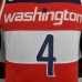 75th Anniversary wesbrook#4 Washington Wizards Red White and Blue NBA Jersey-1563555