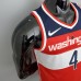 75th Anniversary wesbrook#4 Washington Wizards Red White and Blue NBA Jersey-1563555