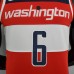 75th Anniversary Harrell #6 Washington Wizards Red White and Blue NBA Jersey-5104370