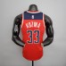 75th Anniversary Kuzma #33 Washington Wizards Red White and Blue NBA Jersey-7349125