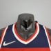 75th Anniversary Kuzma #33 Washington Wizards Red White and Blue NBA Jersey-7349125