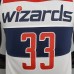 75th Anniversary Kuzma #33 Washington Wizards Black Red White NBA Jersey-6395509
