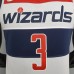 75th Anniversary beal#3 Washington Wizards Black Red White NBA Jersey-7574609