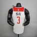 75th Anniversary beal#3 Washington Wizards Black Red White NBA Jersey-7574609