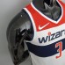 75th Anniversary beal#3 Washington Wizards Black Red White NBA Jersey-7574609