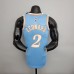 2022 season Leonard #2 LA Clippers City Edition Blue NBA Jersey-2074036