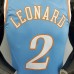 2022 season Leonard #2 LA Clippers City Edition Blue NBA Jersey-2074036