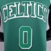 2022 season Tatum #0 Boston Celtics Teltes City Edition Green NBA Jersey-7959666