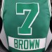2022 season Brown#7 Boston Celtics Teltes City Edition Green NBA Jersey-316382