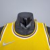 75th Anniversary master chief#117 Los Angeles Lakers White X-BOX Joint Yellow NBA Jersey-1639478