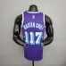 75th Anniversary master chief#117 Los Angeles Lakers White X-BOX Co-branded Purple NBA Jersey-3431780