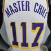 75th Anniversary master chief#117 Los Angeles Lakers White X-BOX Joint White NBA Jersey-3659486