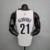 Brooklyn#21 Brooklyn Nets City version White NBA jersey-5454498