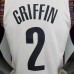 Griffin#2 Brooklyn Nets City version White NBA jersey-8768949