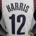 Harris#12 Brooklyn Nets City version White NBA jersey-6639433