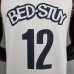 Harris#12 Brooklyn Nets City version White NBA jersey-6639433