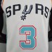 2022 Season Johnson #3 San Antonio Spurs City Edition White NBA Jersey-9191203