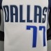 75th Anniversary Doncic#77 Lone Ranger White NBA Jersey-764979