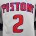 75th Anniversary Cunningham #2 Detroit Pistons White NBA Jersey-5320723