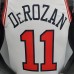 75th Anniversary DeRozan #11 Chicago Bulls White NBA Jersey-8220579