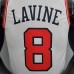 75th Anniversary LaVine #8 Chicago Bulls White NBA Jersey-5131332