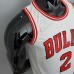 75th Anniversary BALL #2 Chicago Bulls White NBA Jersey-8952589