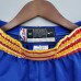 75th Anniversary Warriors Retro Shorts Blue NBA shorts black-5763475