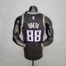 75th Anniversary QUETA #88 Jordan Kings Black NBA Jersey-1801391