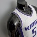 75th Anniversary Fox#5 Kings White NBA Jersey-9406741