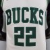 2022 Middleton #22 Milwaukee Bucks White NBA Jersey-412137