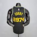 75th Anniversary Curry #2974 Golden State Warriors Black NBA Jersey-6670583