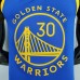 75th Anniversary Curry #2974 Golden State Warriors Blue NBA Jersey-3587266
