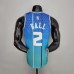 2022 BALL#2 Charlotte Hornets City Edition Blue NBA Jersey-9704316