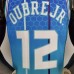 2022 OUBREJR #12 Charlotte Hornets City Edition Blue NBA Jersey-575319