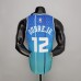 2022 OUBREJR #12 Charlotte Hornets City Edition Blue NBA Jersey-575319