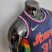 2022 Curry#31 Philadelphia 76ers Royal Blue NBA Jersey-7439754