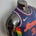 2022 Iverson#3 Philadelphia 76ers Royal Blue NBA Jersey-9788650