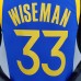 75th Anniversary WISEMAN#33 Golden State Warriors Blue NBA Jersey-7513536