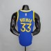 75th Anniversary WISEMAN#33 Golden State Warriors Blue NBA Jersey-7513536