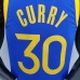 75th Anniversary GURRY#30 Golden State Warriors Blue NBA Jersey-8915476