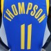 75th Anniversary THOMPSON#11 Golden State Warriors Blue NBA Jersey-3839509