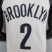 75th Anniversary GRIFFIN#2 Brooklyn Nets White NBA Jersey-3578369