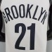 75th Anniversary ALDRIDGE#21 Brooklyn Nets White NBA Jersey-1333907