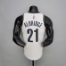 75th Anniversary ALDRIDGE#21 Brooklyn Nets White NBA Jersey-1333907